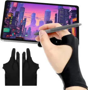 Yjsq42dru 664496 1 Digital Drawing Glove Artist Elastic Graphics Left Right Hand For