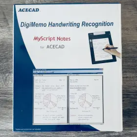 Acecad 712504140006 New Digimemo Handwriting Recognition Myscript Notes For Sealed #2