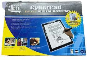 Adesso 783750002400 Cyberpad 8.5 Inch X 11 Digital Notepad And Graphics Tablet-preowned-tested