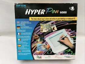 Baa30039484 Aiptek Hyper Pen 6000 Graphics Handwriting Recognition Tablet And Software