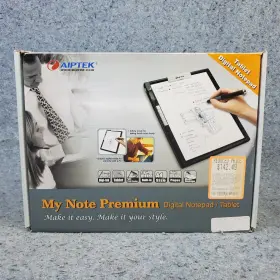 Itu-spl10 Aiptek Vintage My Note Premium Digital Notepad Case 8.5 X 11 A4 Letter 2007 #2