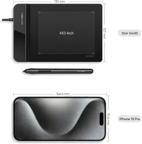 Starg430 Am Drawing Tablet Xppen G430s Osu Graphic With 8192 Levels Pressure #2 Starg430 Am Drawing Tablet Xppen G430s Osu Graphic With 8192 Levels Pressure #2