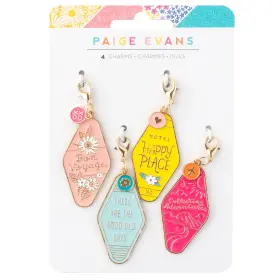 5a00261q-1g8tm American Crafts Paige Evans Adventurous Charms-4/pkg