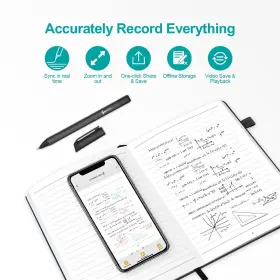 Angetube 972655578866 Smart Pen With Notebook - Smartpen Writing Set Pens For Note Taking R #2