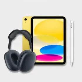 Apple Mhwk4am/a Ipad 11-inch 128gb Yellow With Pencil Pro And Airpods Max 2 Midnight