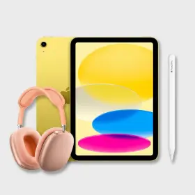 Apple Mhwn4am/a Ipad 11-inch 128gb Yellow Pencil Pro And Airpod Max 2 Orange