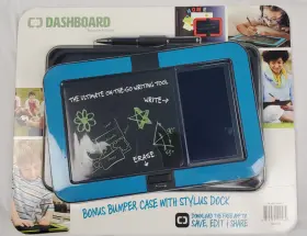 Db4cb2010 Boogie Board Dashboard By Bonus Bumper Case Stylus Dock Lcd Writing Pad Usa New