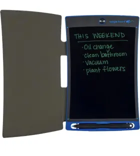J32f22011 Boogie Board Jot Reusable Writing Tablet For Adults 8.5 Inch Digital Notebook Blue
