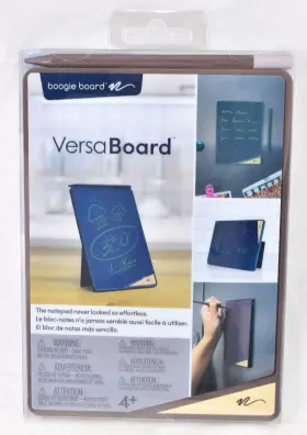 Vb0460001 Boogie Board Versaboard Brown Reusable Writing Tablet With Stylus New