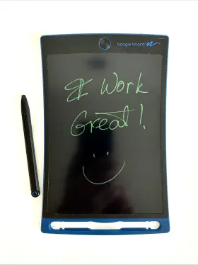 Wt14029 Boogie Board Writing Tablet Electronic Digital Notepad Blackboard Blue #2 Wt14029 Boogie Board Writing Tablet Electronic Digital Notepad Blackboard Blue #2