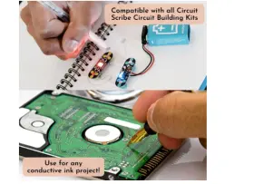 B00ozatj3a Branded Circuit Scribe Conductive Ink Pen Draw Circuits Instantly #2