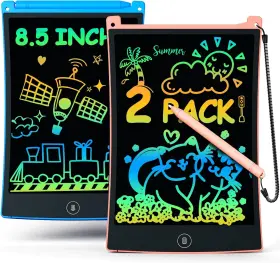 Lcd27 Bravokids 2 Pack Lcd Writing Tablet With Stylus 8.5 Inch Colorful Doodle Board Lcd27 Bravokids 2 Pack Lcd Writing Tablet With Stylus 8.5 Inch Colorful Doodle Board