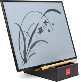 Bb100 Buddha Board The Original Art Set Water Painting With Bamboo Brush And Black