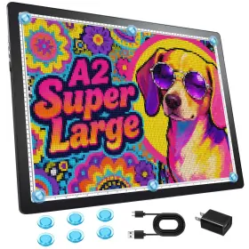 Bylitodt 790996661001 Rechargeable A2 Extra Large Light Board For No Stand Black