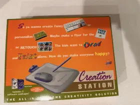 504895 Calcomp Vintage Creation Station - Complete In Box Untested / As-is