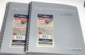 06398 Cambridge Limited Mead 2 New Digital Notebook 80 Sheets Ea From Paper To Pc 8.5 X11 Inch