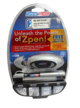Da-dp1-01gc5-r Dane-elec Z Pen Digital Receiver And Usb Cable - Write Draw Sketch-new