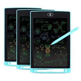 Dartwood 895230318713 Lcd Drawing Tablet Digital Board Graphic Pad Notebook Kids 8.5 Inch 3 Pack Dartwood 895230318713 Lcd Drawing Tablet Digital Board Graphic Pad Notebook Kids 8.5 Inch 3 Pack