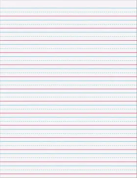 Dixon Ticonderoga Co 705353339813 Pacon Multi-sensory Ruled Handwriting Tablet White #2