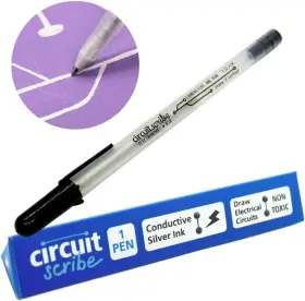 Electroninks Writeables 313046090080 Circuit Scribe Conductive Ink Pen Draw Circuits Instantly