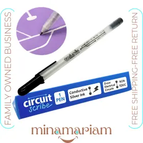 Cs-ks-pen-1x Electroninks Writeables Circuit Scribe Conductive Ink Pen - Instantly Draw Working Circuits