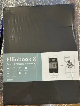 Elfinbook 971036300119 X Smart Erasable Notebook