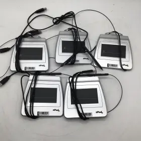 54-92489 Epad Lot Of 5 Epadlink Ii Signature Capture Pads