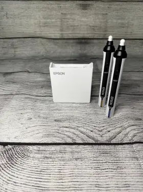 Elpn05 Epson Lot Of 2 #elpn05 Digital Interactive Pen For Bright Link Projector White