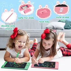 Flueston 313113227296 Lcd Writing Tablet For Kids Drawing Boys Girls 3 4 5 6 7 8 Y #2