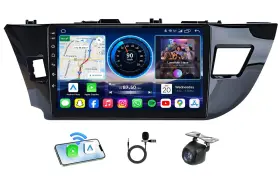 Fortdows 717352567487 4core 64gb Rom Car Radio For Toyota Corolla 2014-2016 5g Wifi Upgrade 10.2