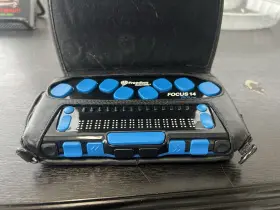Focus14b Freedom Focus 14 Blue Braille Display Focus14b Freedom Focus 14 Blue Braille Display