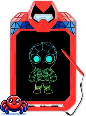 Fullware 313028246269 Lcd Writing Tablet For Kids 10 Inch Spider Hero Toddler 3 4 5 6 7 8 - Paint