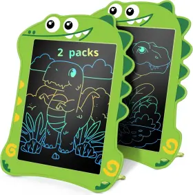 Mpn-fm0001-0p2 Funmission Lcd Dinosaur Writing Tablet For Kids - 8.5 Inches Toddlers Inch Green