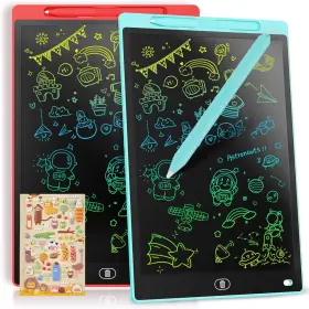 Genialba 313115135117 2 Pieces 10 Inch Lcd Colorful Writing Graphic Tablet Erasable Drawing Board