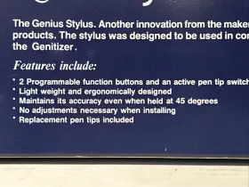 Gt-s01 Genius Vintage Graphic Design Stylus Pen- - 4 Tips For Tablet Genitizer #3