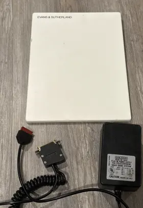 Md7-0606 Gtco Micro Digi-pad Model M5 12vdc Rs232c Power Supply Tested