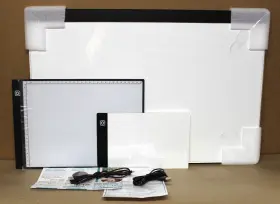 Ef20401 Guangzhou Yiming Photoelectric Technology Co. Set Of Led Light Pads A5 A2 And Copytable A4 - Black 3 Settings Tested Ef20401 Guangzhou Yiming Photoelectric Technology Co. Set Of Led Light Pads A5 A2 And Copytable A4 - Black 3 Settings Tested