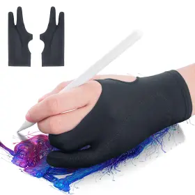 Xcd-212 Hancenda Digital Art Glove 2pack - Free Size Drawing With Two Fingers Fo