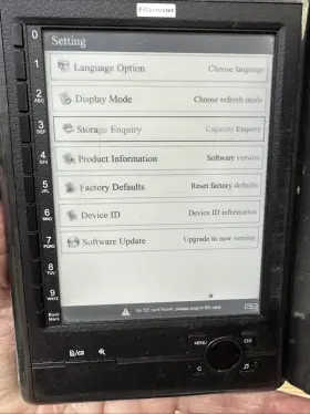 N516 Hanvon Black Handybook Chinese E Ink Ebook Reader - Brand New Rare