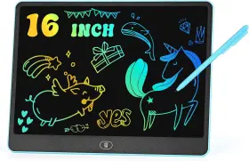 Lyx1601 Hhn Lcd Writing Tablet 16 Inch Colorful Doodle Board Drawing Tablets For Kids Todd