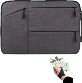 Higotech 744110582970 Drawing Tablet Case Carrying Bag With Artist Glove Graphics Sleeve Protec