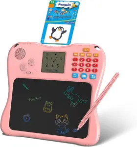 Spg300 Homljie Spg100 All-in-one Kids Learning Tablet And Drawing Board 130 Educational Pink