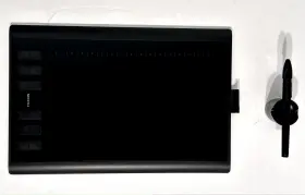1060plus Huion Graphics Tablet Huoin New With Stylus Holder Glove And Cables #2 1060plus Huion Graphics Tablet Huoin New With Stylus Holder Glove And Cables #2