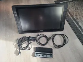 Gt-221 Huion 612592162983 Kamvas Pro Drawing Tablet With Pen And Cables