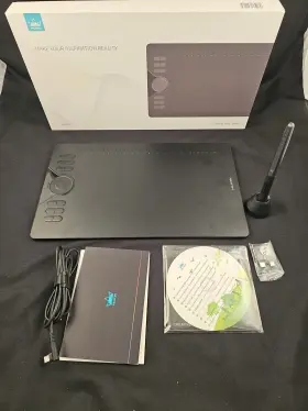 Hs610 Huion 930444801182 Creative Pen Tablet Graphic With Stylus 8192 Pressure Tested Hs610 Huion 930444801182 Creative Pen Tablet Graphic With Stylus 8192 Pressure Tested