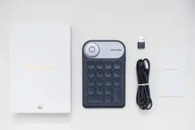 Kd100 Huion 930444802066 Mini Keydial 18 Express Keys For Drawing Tablet Wireless Keypad Dial