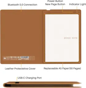 Huion 930444802608 Note X10 2-in-1 Digital Notebook Drawing Tablet #3 Huion 930444802608 Note X10 2-in-1 Digital Notebook Drawing Tablet #3