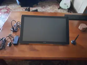 Gs2401 Huion Kamvas 24 Stand 23.8 Inch Drawing Tablet Graphics Digital Stylus 60 Tilt 8192