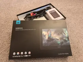 Gt1562greyus Huion Kamvas Pro 16 Plus 4k Uhd - Used Only For 3 Months #2 Gt1562greyus Huion Kamvas Pro 16 Plus 4k Uhd - Used Only For 3 Months #2