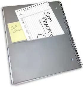 3-subject  Inc Ana-00024 8.5 X 11 Notebooks #1 For Smartpens Blue